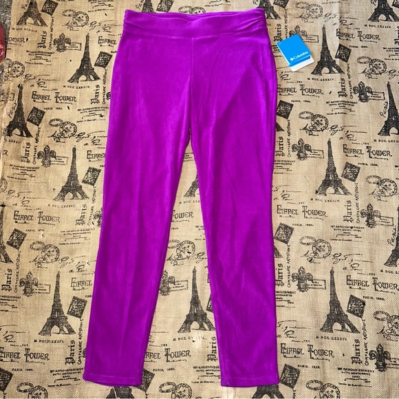 Columbia NWT! Girls' Plum/Purple Glacial Legging Size L(14/16) - Picture 3 of 13